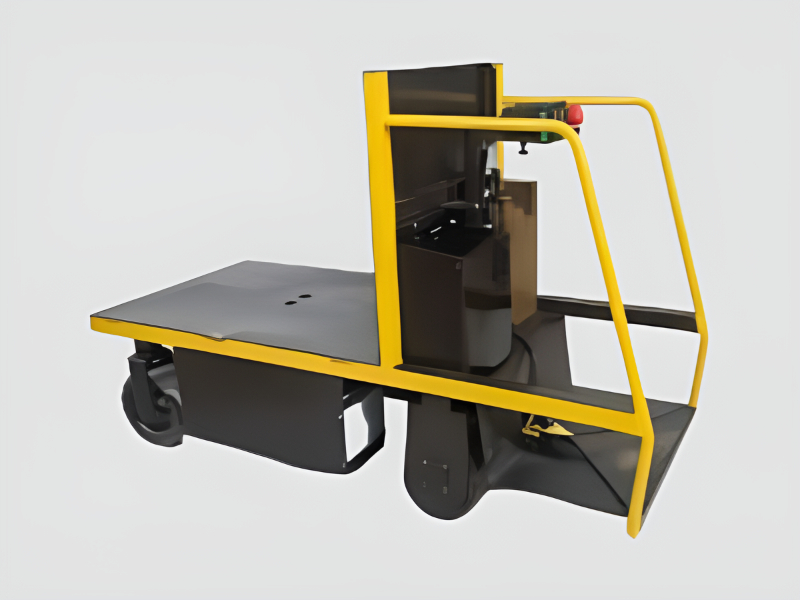Stand On Platform Truck For Warehouse Material Handling