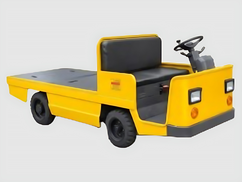 Three Wheel Platform Truck For Warehouse Material Handling