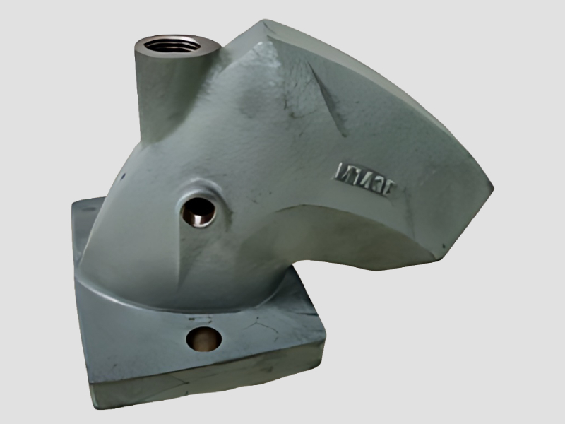 Curved Multi Port Manifold Block For Hydraulic And Pneumatic Systems