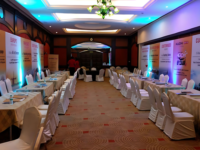 Custom Branded Display Stand For Professional Trade Events