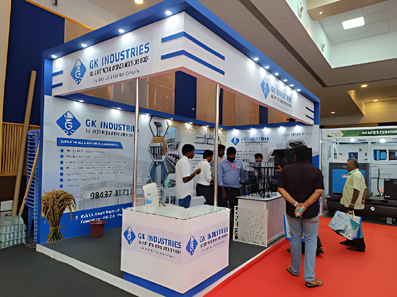 Hexagon Wall Panel Exhibition Booth For Trade Show Branding Use