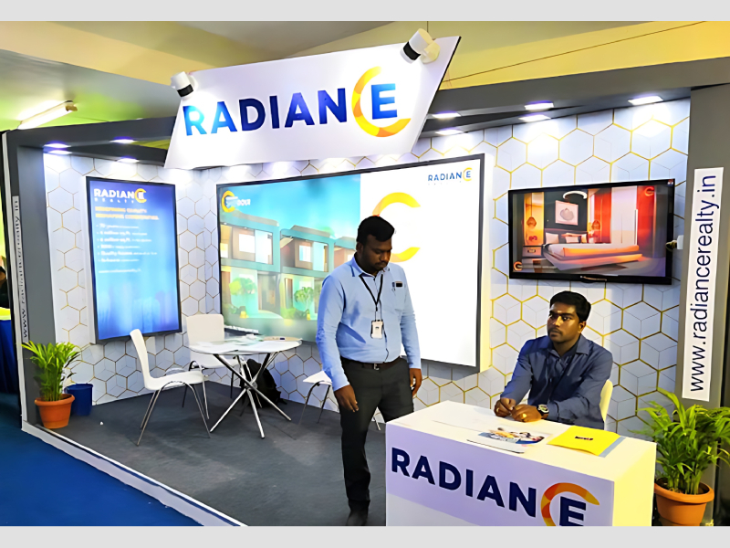 Lighting And Display Integration Services For Exhibition Stall Setup