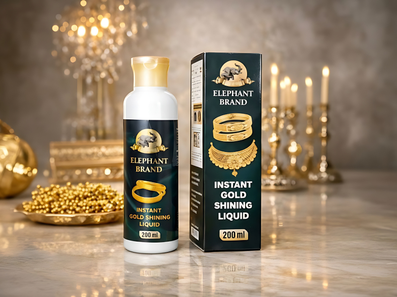 Elephant Brand Gold Shining Liquid – Swastik Gold