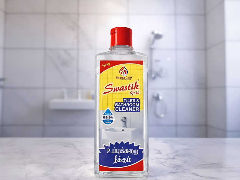 Swastik Gold Tiles & Bathroom Cleaner for Stain Removal