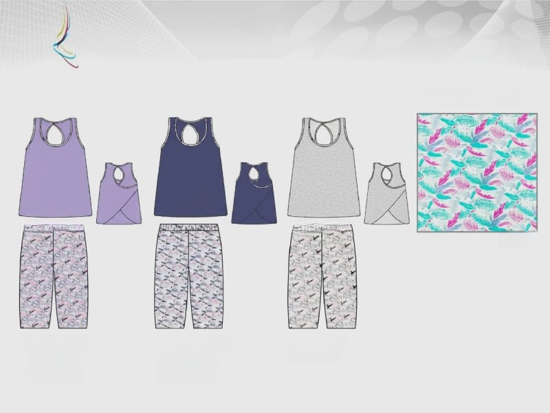 Lightweight Cotton Sleepwear Set For Peaceful Night Use