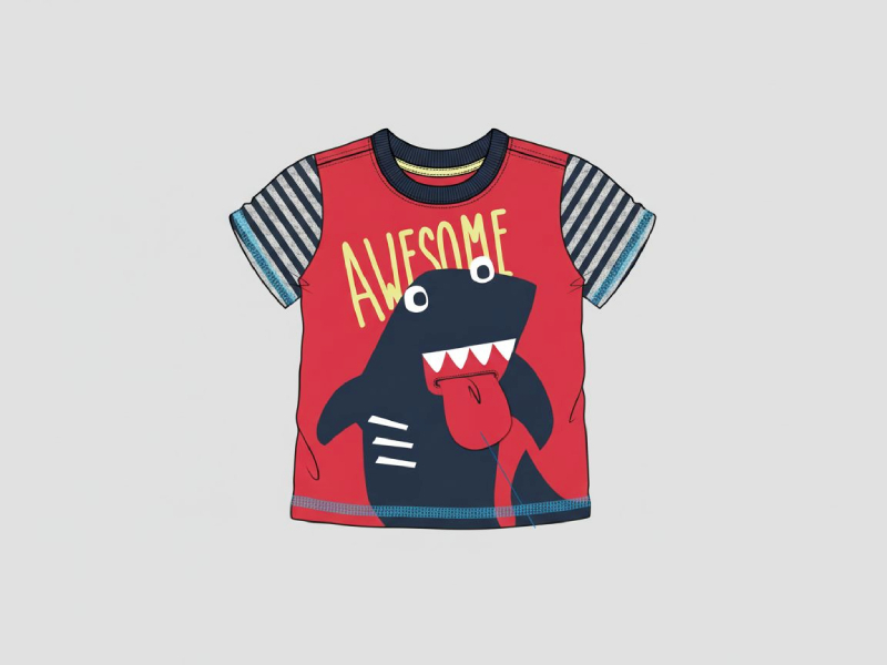 Cotton Kids T-Shirt For Daily Wear