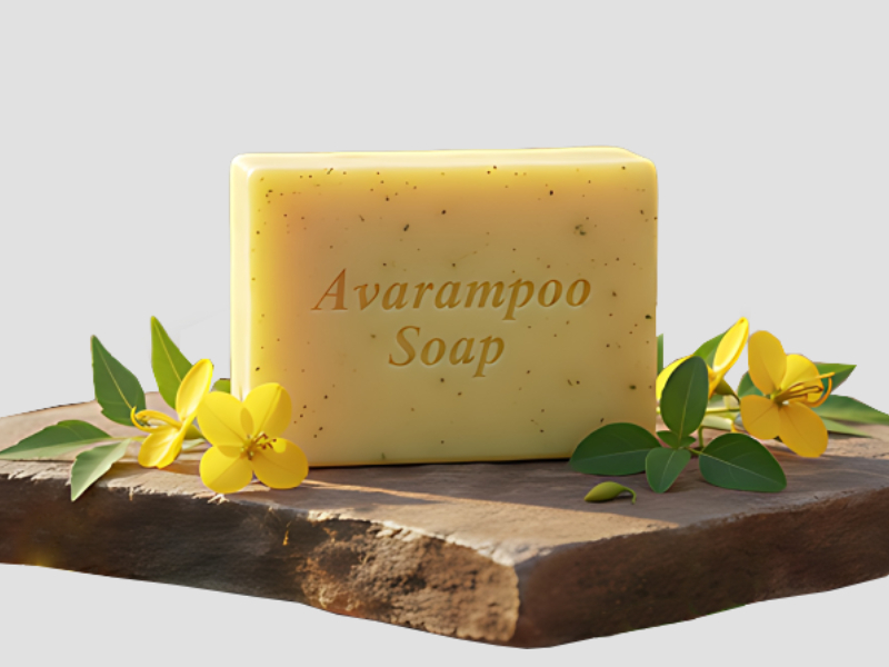 Aavarampoo Herbal Soap For Natural Skin Refreshing Use