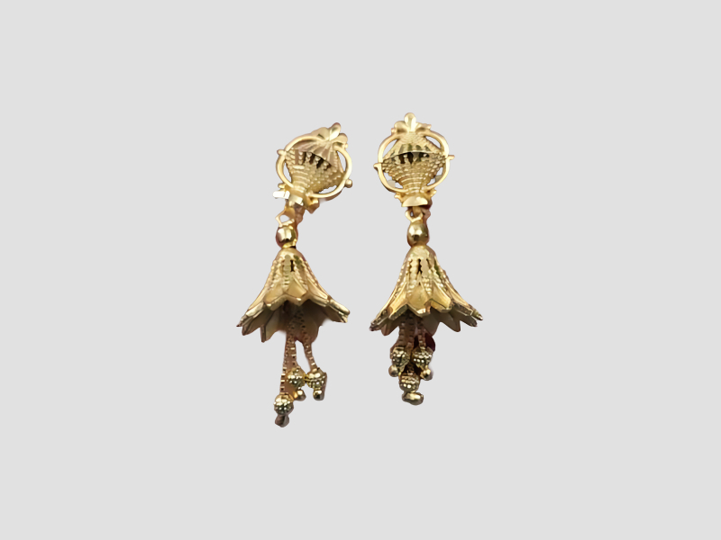 Jimikki Heritage Design Earrings For Traditional Wear 92158