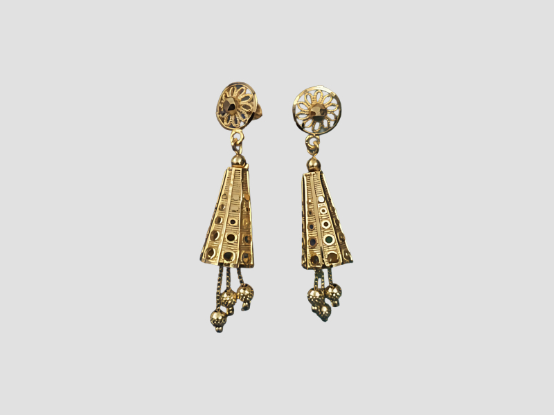 Jimikki Lightweight Jhumka Earrings For Daily Traditional Style 71558