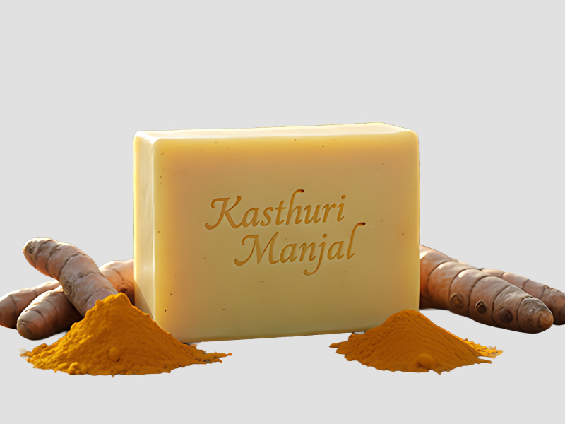 Kasthuri Manjal Soap For Natural Tan Removal Care