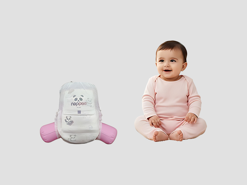 Nappee Premium Baby Diaper Small Size For Soft Skin Protection