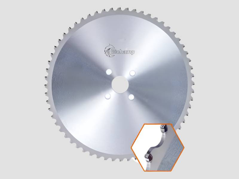 HI Series Thin Kerf Cermet Circular Saw Blade For High Speed Metal Cutting