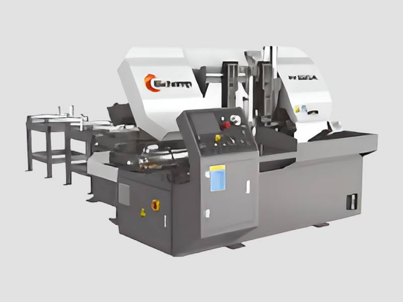 Industrial Horizontal Band Saw Machine For Steel Bar Cutting