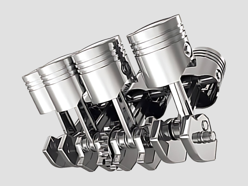 Automotive Motor Piston Aluminium Anodizing Treatment