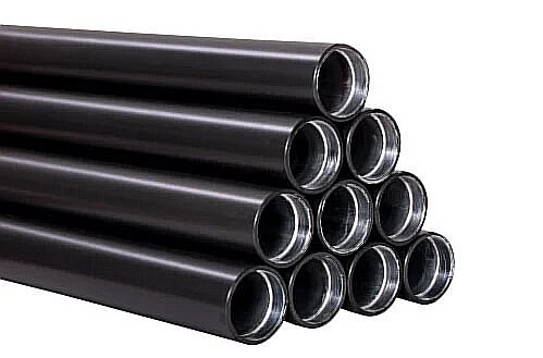 Black Coated Stainless Steel Pipes For Industrial And Structural Applications
