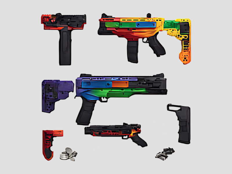 Metal Toy Component Aluminium Anodizing For Decorative Finishes