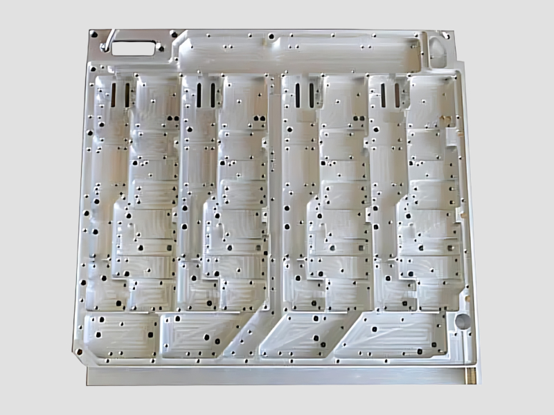 Motor Body Square Cap White Chromation Coating