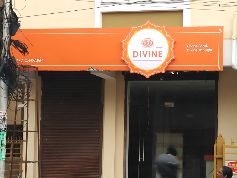 ACP Cladding Acrylic LED Sign Display For Commercial Branding