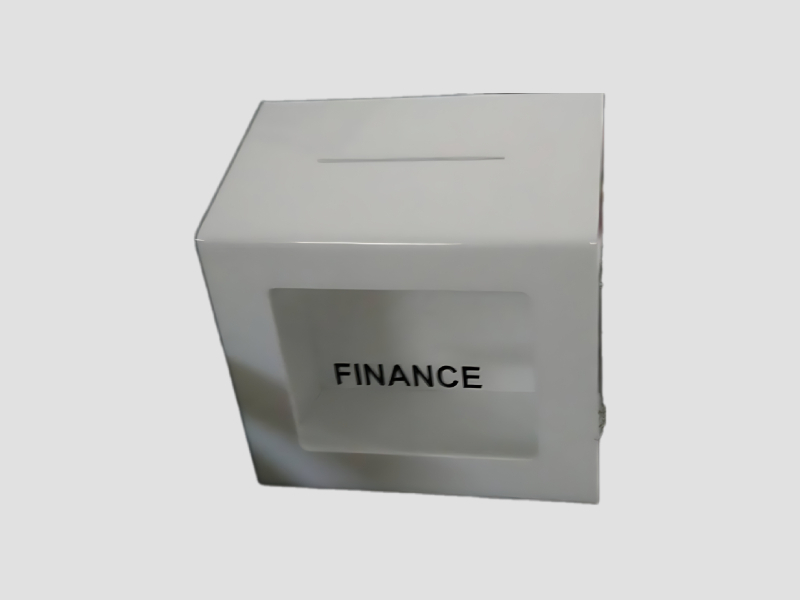 Acrylic Suggestion Box Clear Collection Box For Offices