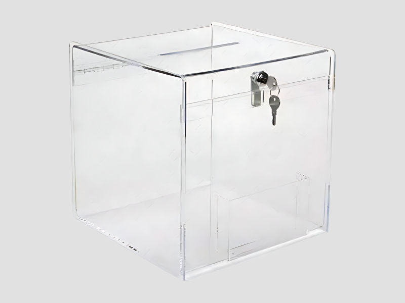 Clear Acrylic Display Box For Retail And Events