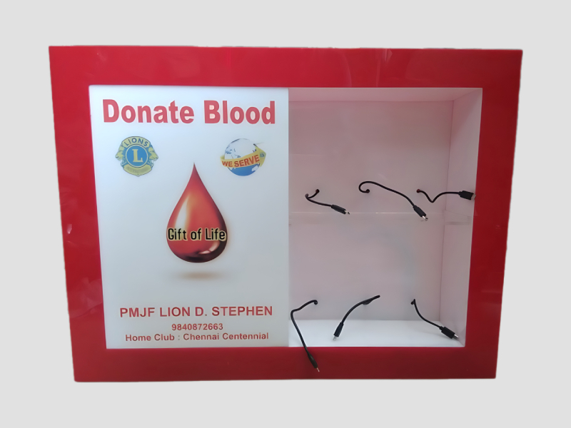 Red LED Scrolling Video Board for Indoor Use