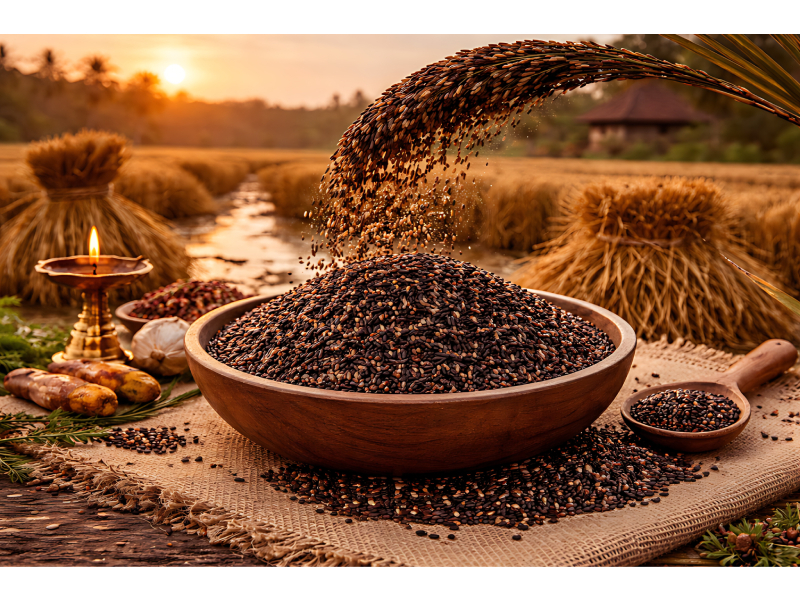 Karunkuruvai Rice Medicinal Heritage Grain For Wellness Diet ARM Orgaanics