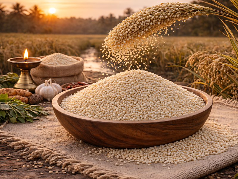 Little Millet Whole Grain For Balanced Nutrition ARM Orgaanics