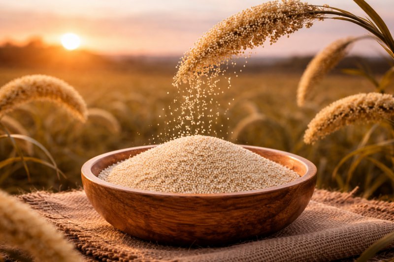 Little Millet Whole Grain For Balanced Nutrition ARM Orgaanics