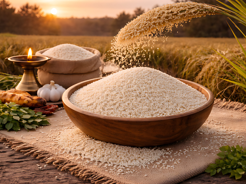 Seeraga Samba Rice Premium Aromatic Grain For Biryani And Special Dishes ARM Orgaanics