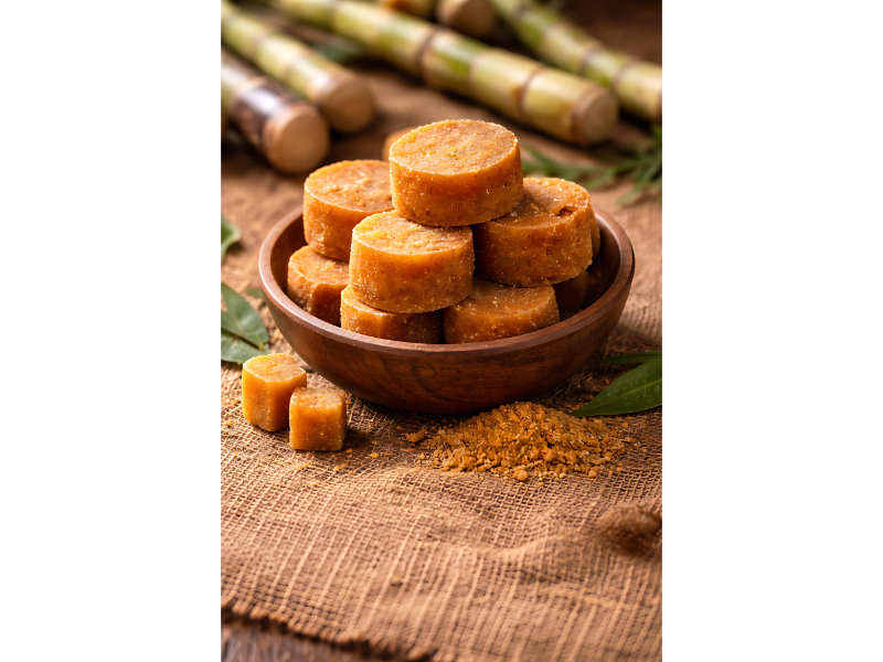 Sugarcane Jaggery Powder Unrefined Sweetener For Cooking And Baking ARM Orgaanics