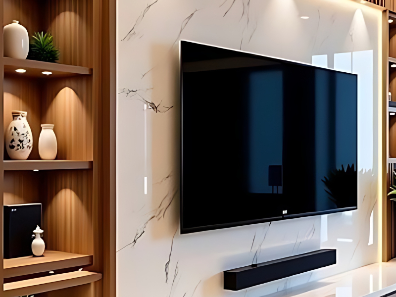 Modular TV unit for modern living room interiors