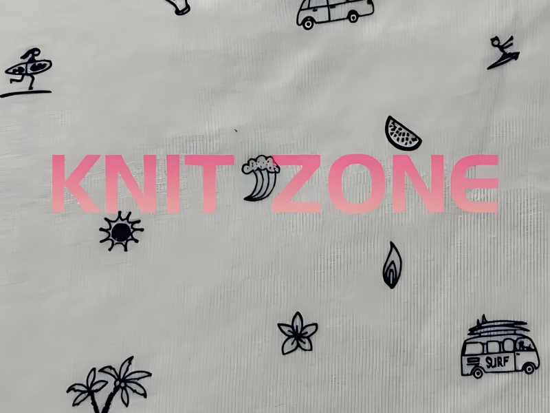 Children Garment Fabric 170 GSM Multicolor Cotton Knit for Kidswear