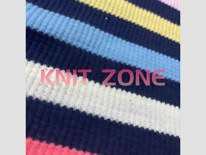 Cotton Waffle Fabric 220-240 GSM 100% Cotton Knit