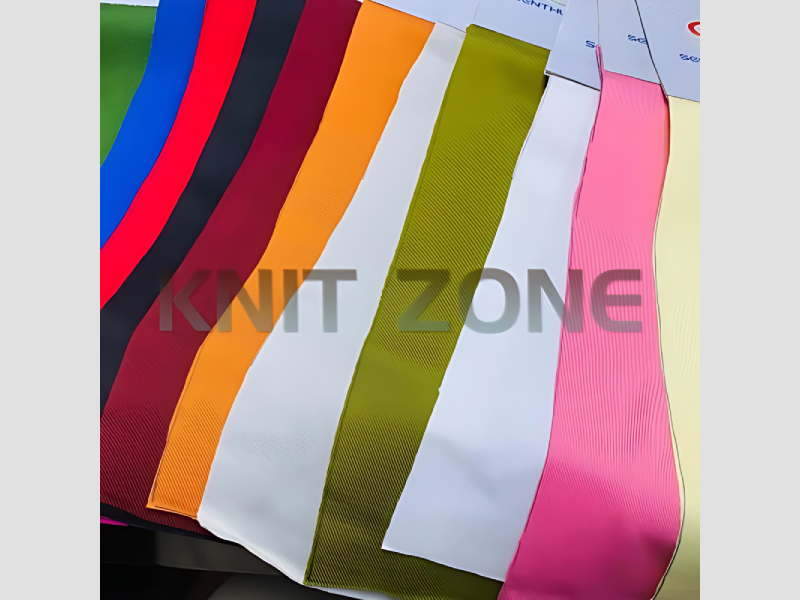 Polyester Viscose Fabric 50-100 GSM Uniform Knit