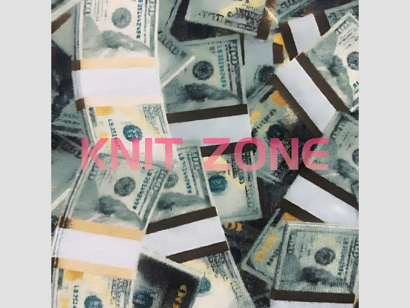 Printed Single Jersey Fabric 150-200 GSM Cotton Blend