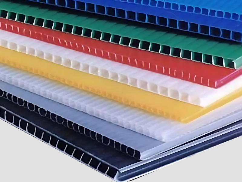 PP Plastic Corrugated Sheet for Advertising & Signage Use