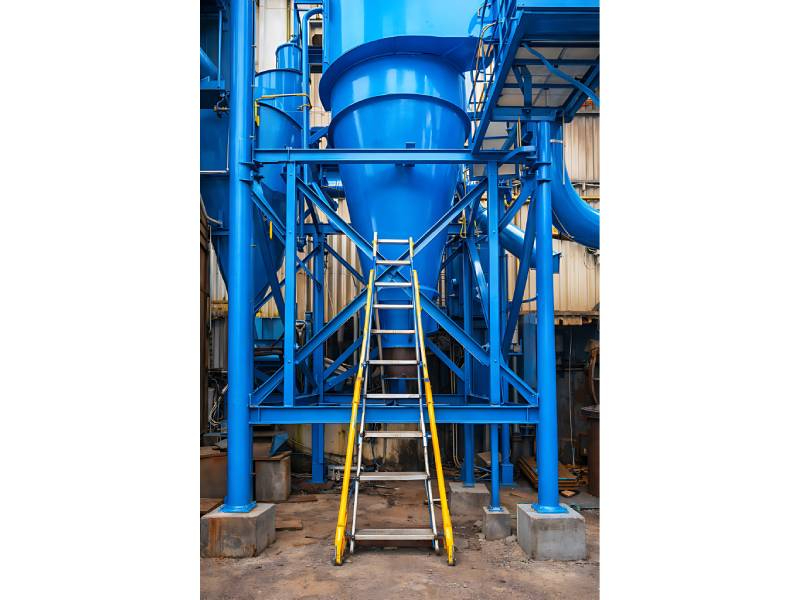 Cyclone Separator With Structure For Industrial Dust Control