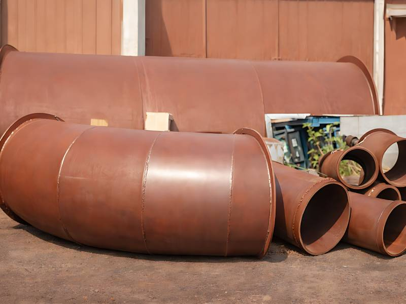 Fume Dust Collector Duct Steel Fabricated For Exhaust Systems