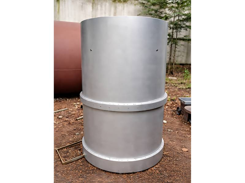 Ladle 1 Ton Capacity Steel Fabricated For Foundry Use