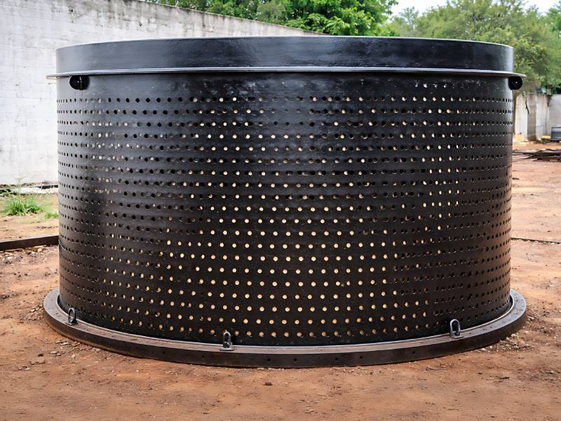 Perforated Shell 2520 Millimeter Diameter For Industrial Equipment