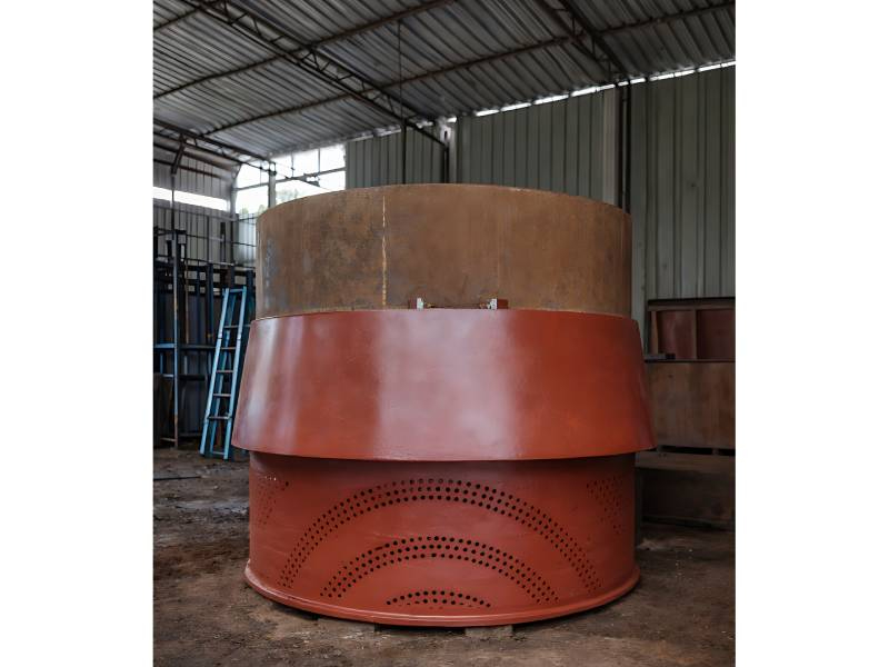 Perforated Shell 2800 Millimeter Diameter For Processing Equipment