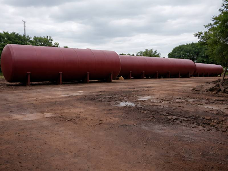 Thermal Storage Tank 3 Meter To 12 Meter For Industrial Use
