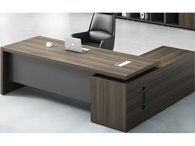 Compact Reception Desk Unit For Office Entrance Use