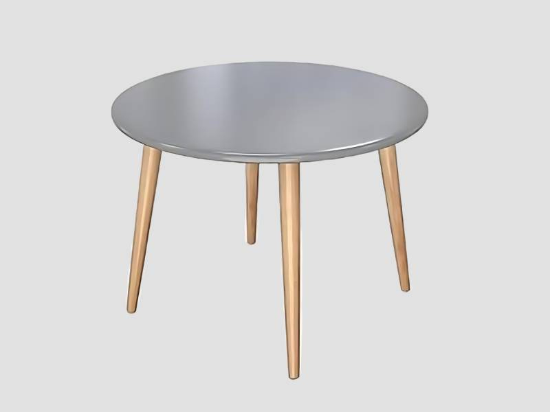 Contemporary Cafeteria Chair With Solid Backrest And Fixed Legs For Food Court Use