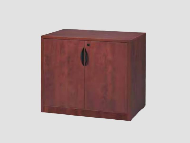Low Height Office Storage Cabinet with Double Doors For Workspace Use