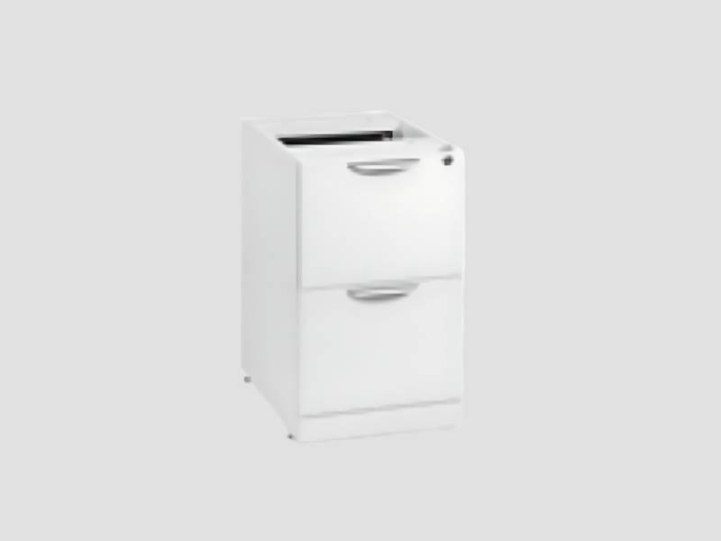 Two Drawer Vertical Filing Cabinet For Office Document Storage Use