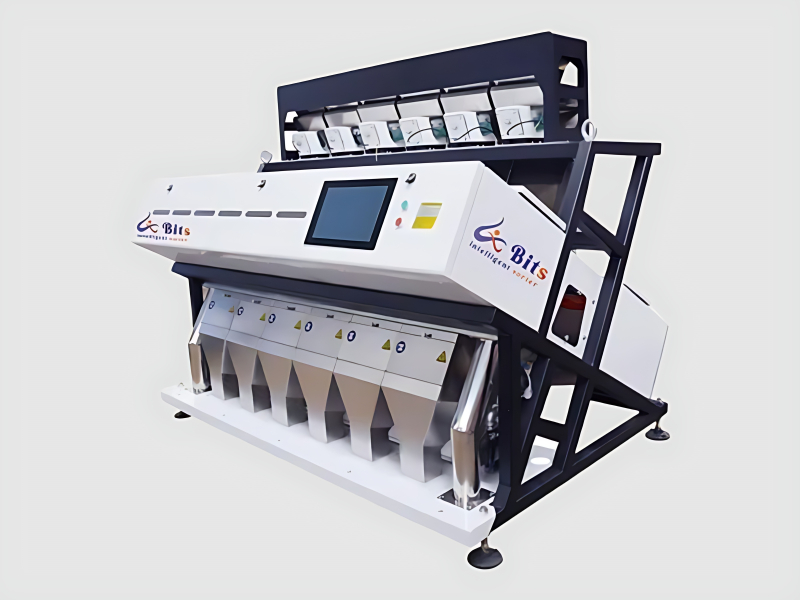 6 T Per H 10 Chute Rice Color Sorting Machine