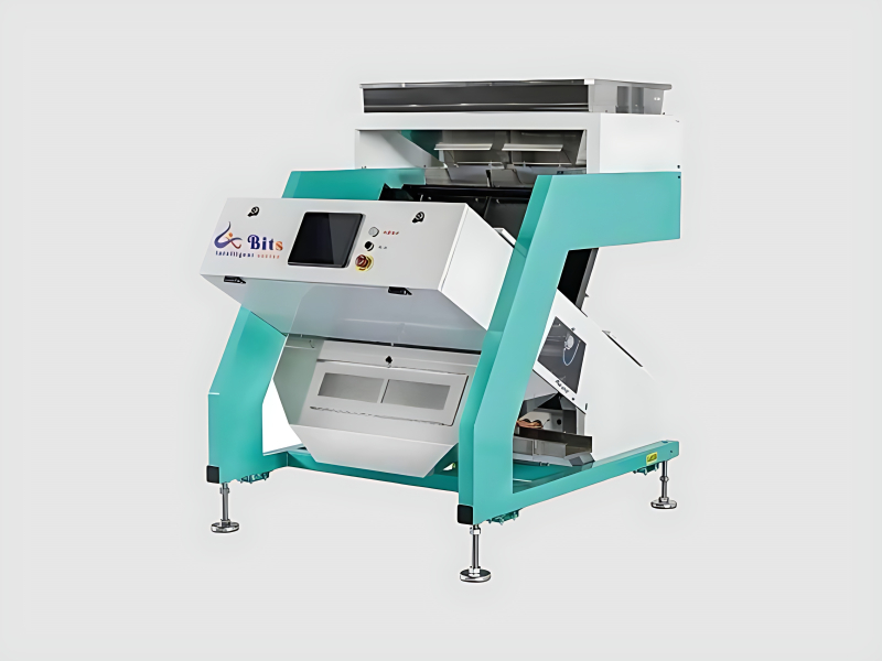 Color Sorting Machine Automatic 1 Ton Per Hour Trichromatic CCD 99 Percent Accuracy for Food Processing
