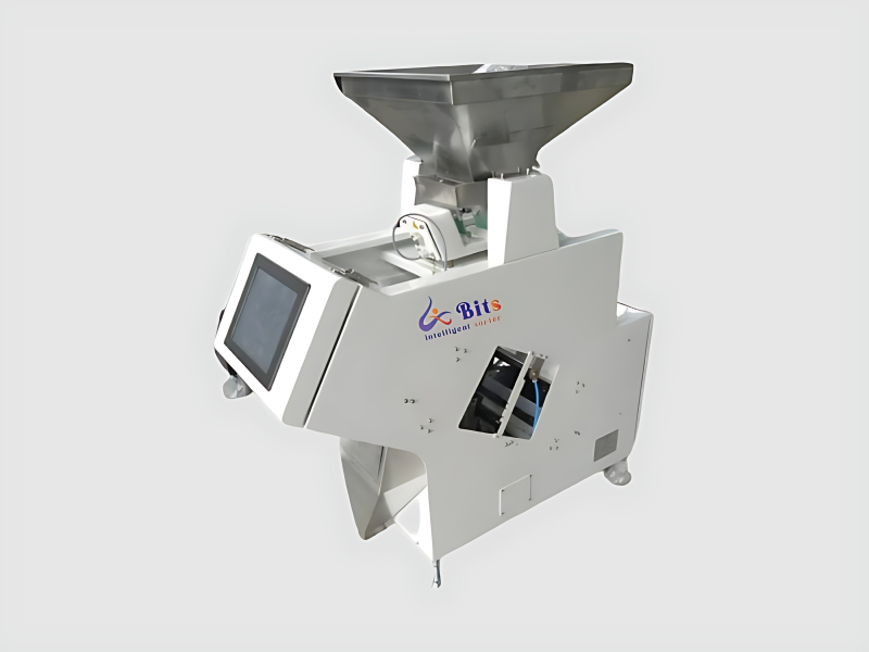Mini Cashew Color Sorting Machine Automatic 300 to 500 Kg Per Hour for Food Processing