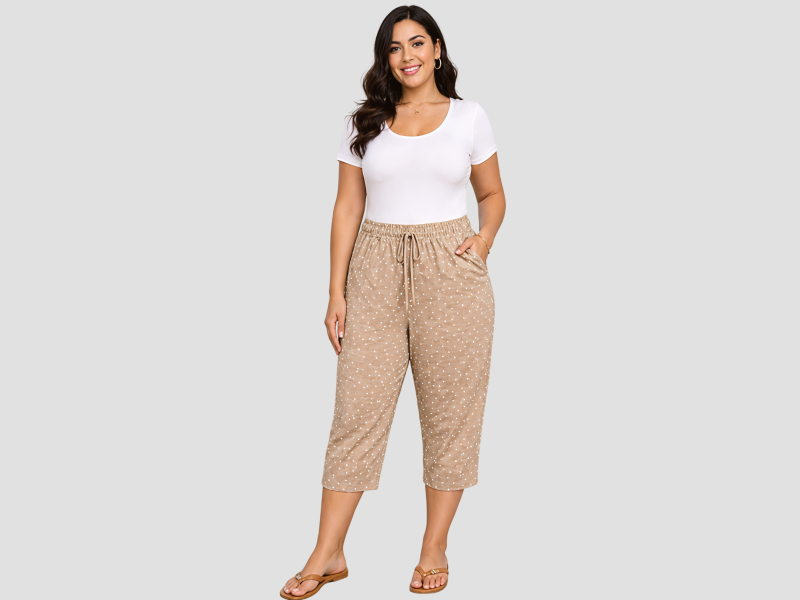 Ladies 3/4 th loop knit